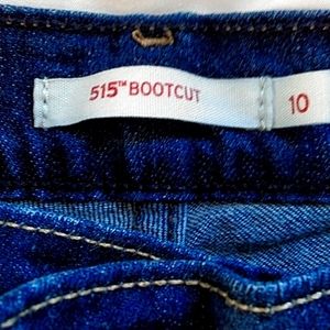 Levi jeans size 10 515 boot cut jeans  W 30 L 30 worn once